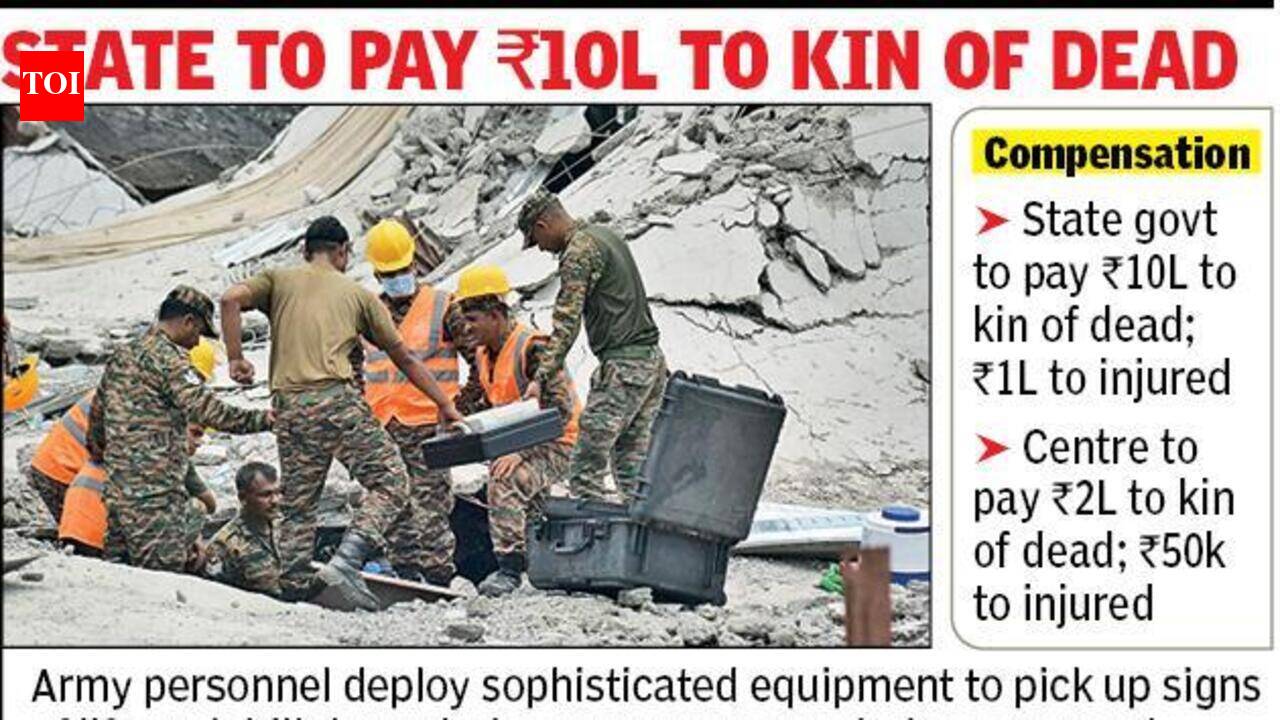 Warehouse collapse toll rises to 11, rescuers race to bring out those trapped