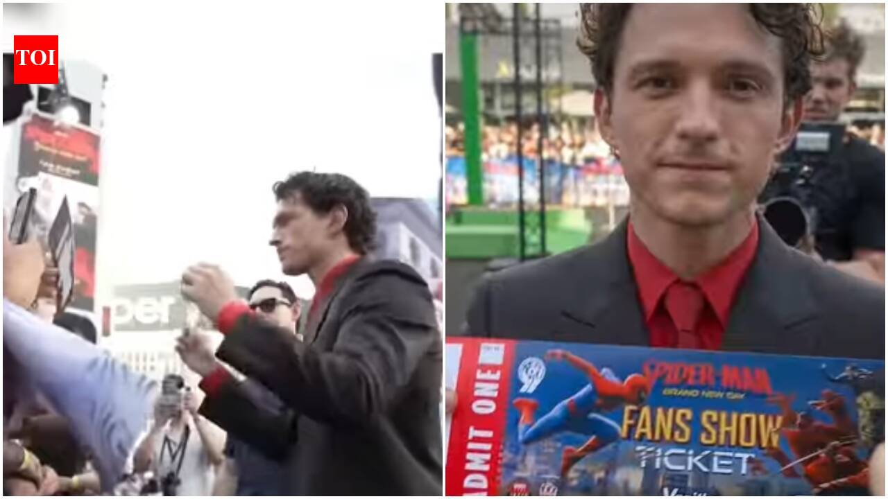 'Spider-Man: Brand New Day': Tom Holland launches Kochi fans show ticket in Berlin - VIDEO