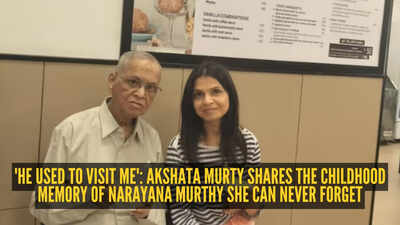 'I thought he was just a visitor': Akshata Murty's emotional first memory of father Narayana Murthy