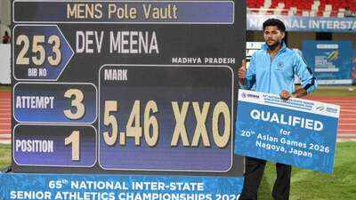 The bar keeps rising for India's pole vault star Dev Meena