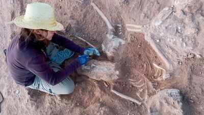 Archaeologists discover Roman soldier buried inside a 5,000-year-old Spanish fortress