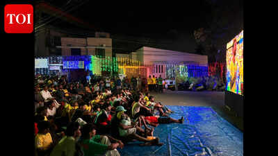 From streets to parish halls, World Cup ‘screen play’ is a hit in Kerala!
