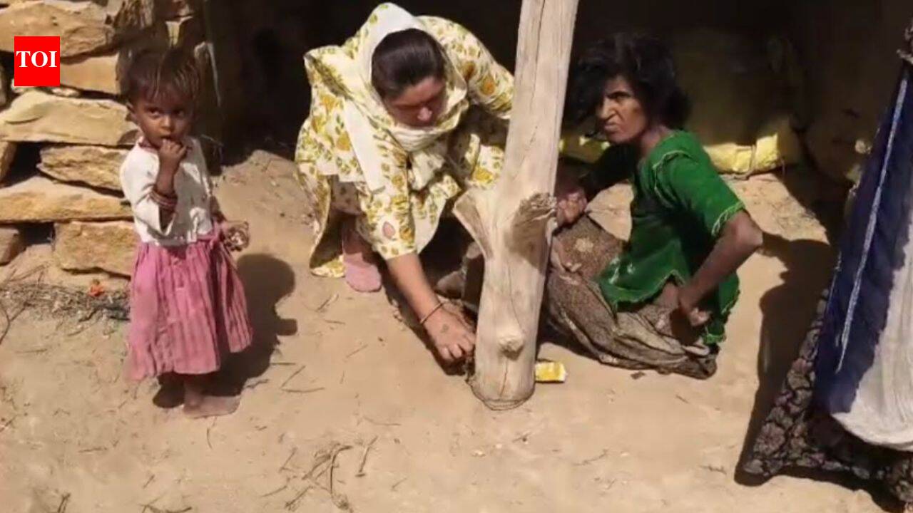 ‘Living in inhuman conditions’: Mentally challenged woman found confined in stone shelter with iron chains on legs, rescued
