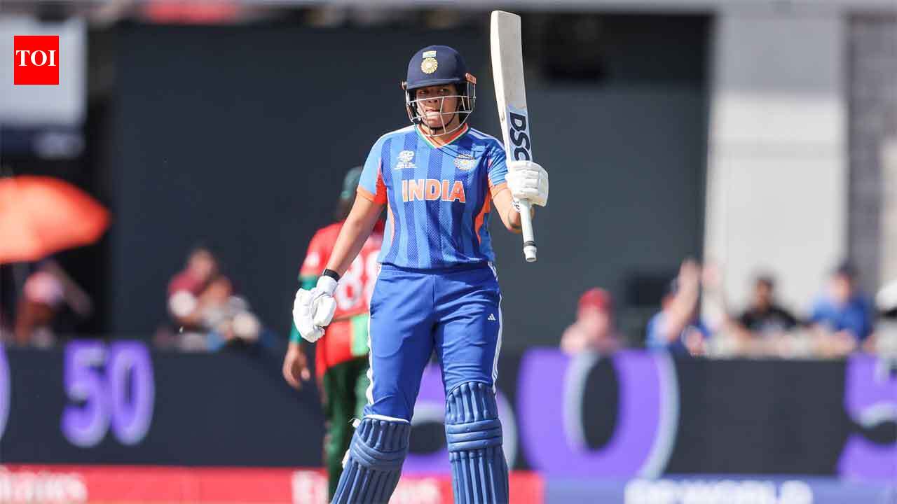 Women's T20 World Cup: Shafali Verma stars as India beat Bangladesh to stay in semi-final race