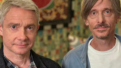 'The Office' stars Martin Freeman and Mackenzie Crook reunite after 15 years for 25th anniversary special