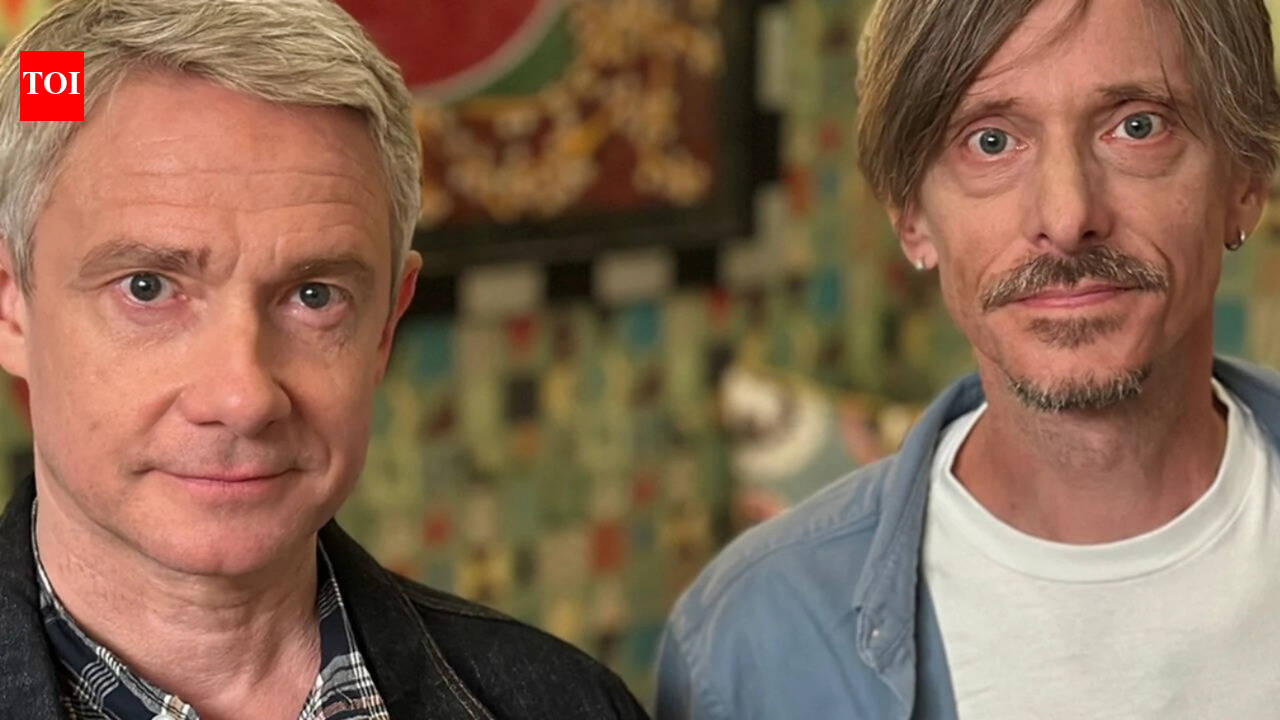 'The Office' stars Martin Freeman and Mackenzie Crook reunite after 15 years for 25th anniversary special