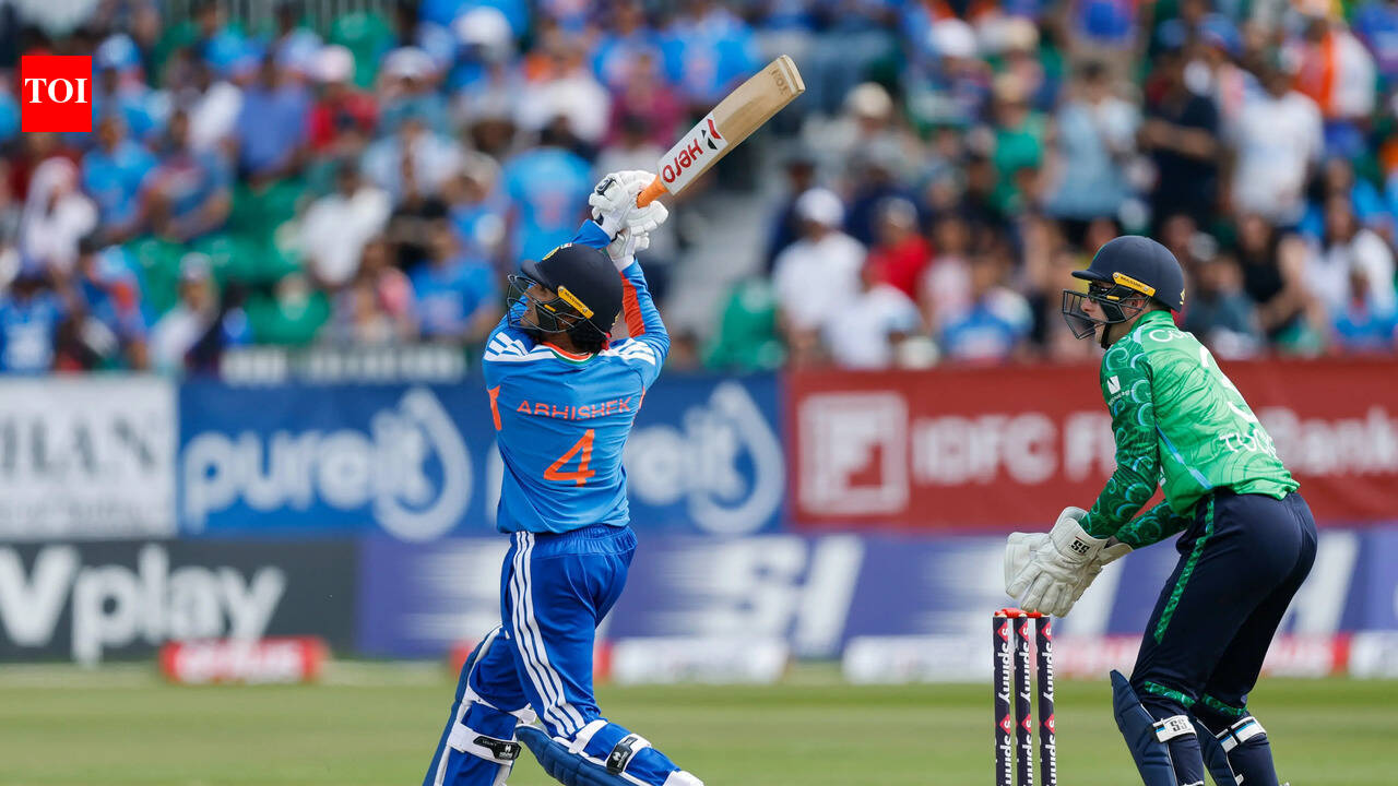 India vs Ireland LIVE: Shivam Dube falls as Ireland edge closer to a historic win
