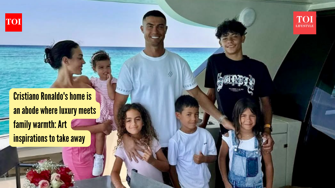 Cristiano Ronaldo's home is an abode where luxury meets family warmth: Art inspirations to take away