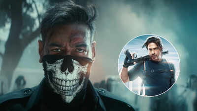 Did Ajay Devgn scout Shah Rukh Khan? Internet is abuzz with 'Chauhaan' announcement of 'Pathaanon se kehna...Chauhaan aa raha hai'
