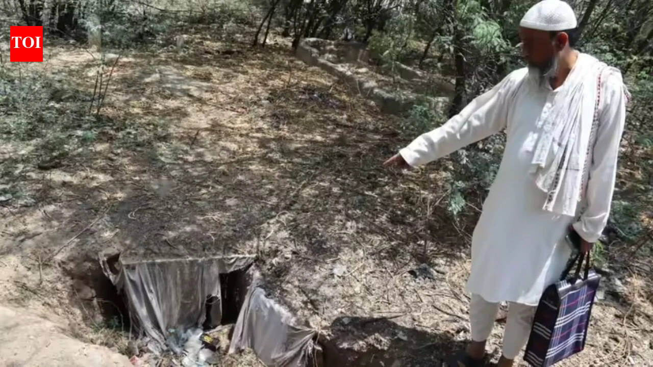Rs 100 compensation: Mathura villagers question payout after JCB damages 9 graves