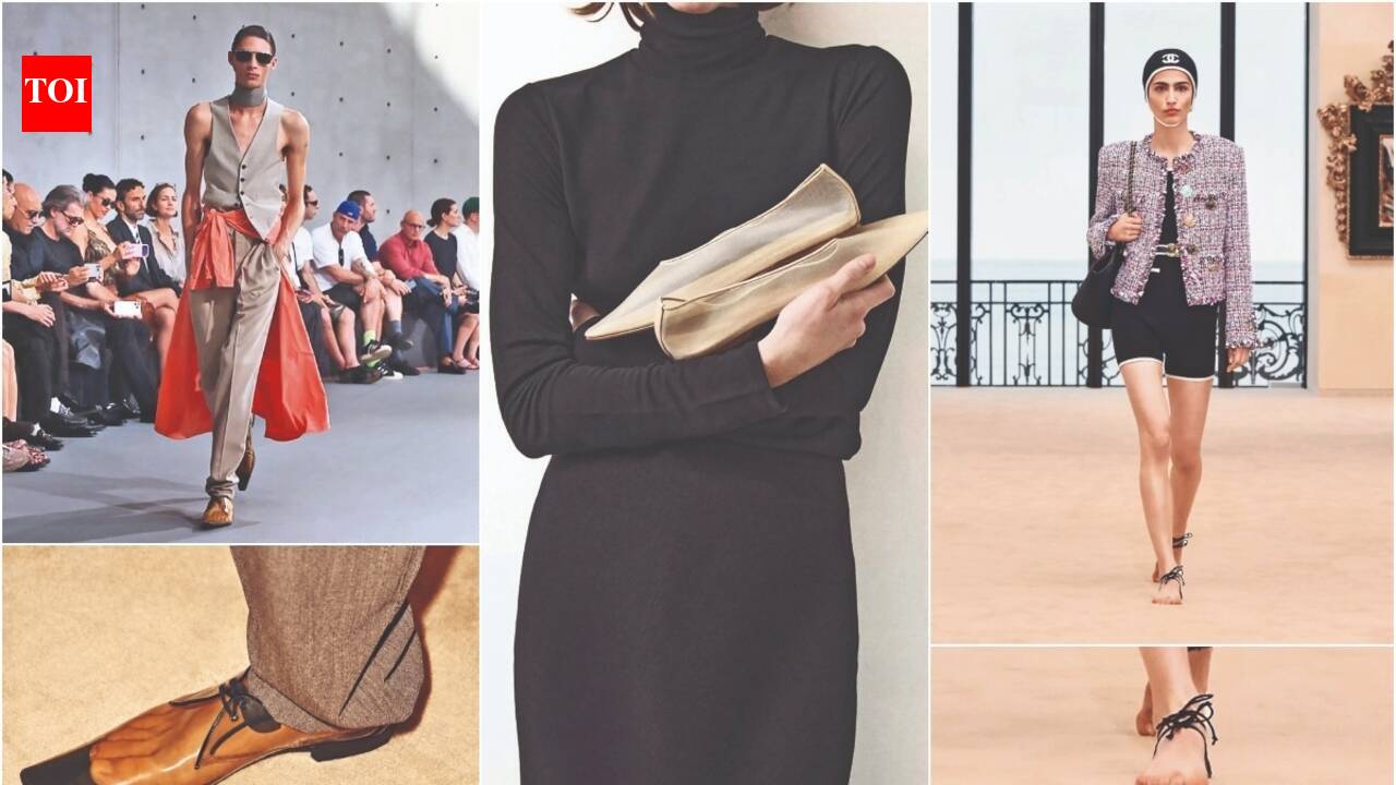 Fashion's barefoot obsession