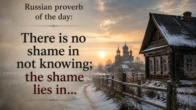  There is no shame in not knowing; the shame lies in…”