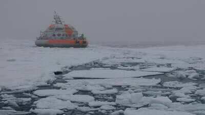 Scientists are sending 12 people into Arctic pack ice for 8 months, and the drifting lab could answer basic questions about fish, microbes, and what happens when a polar ocean wakes up in winter