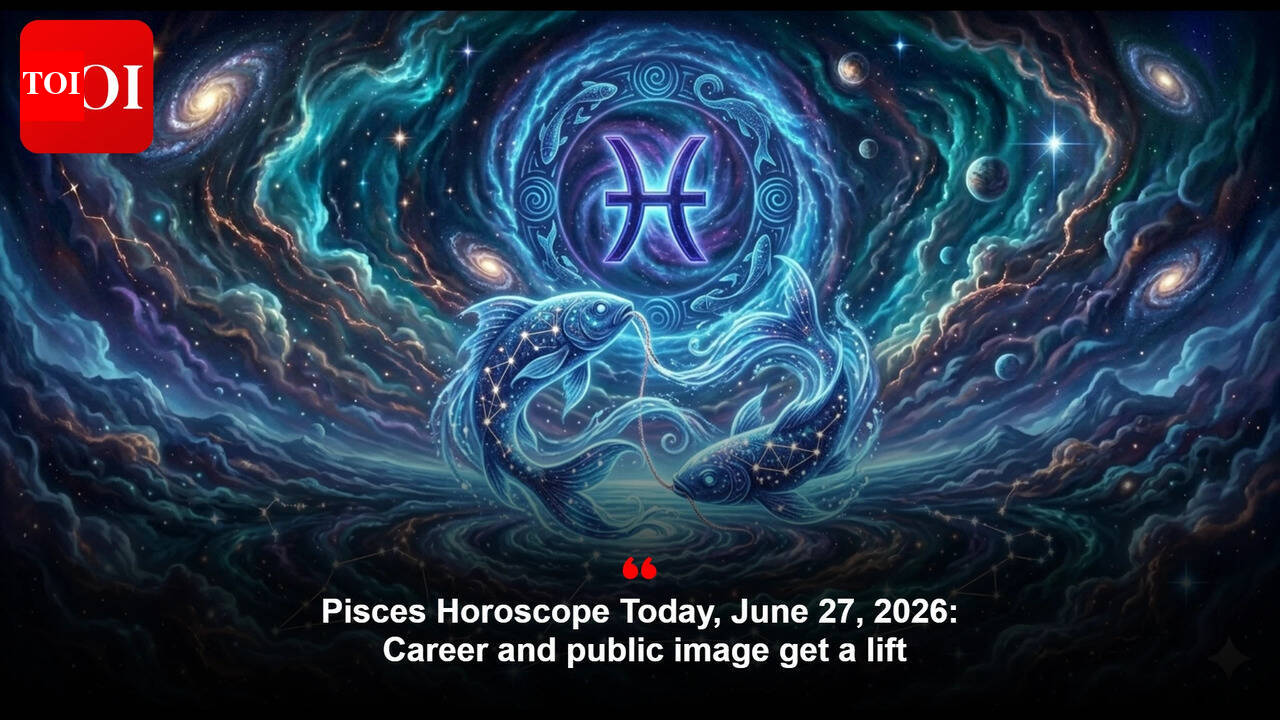 Pisces Horoscope Today, June 27, 2026: Career and public image get a lift