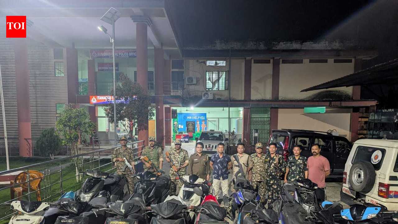 14 stolen two-wheelers recovered in Itanagar, 4 minors apprehended