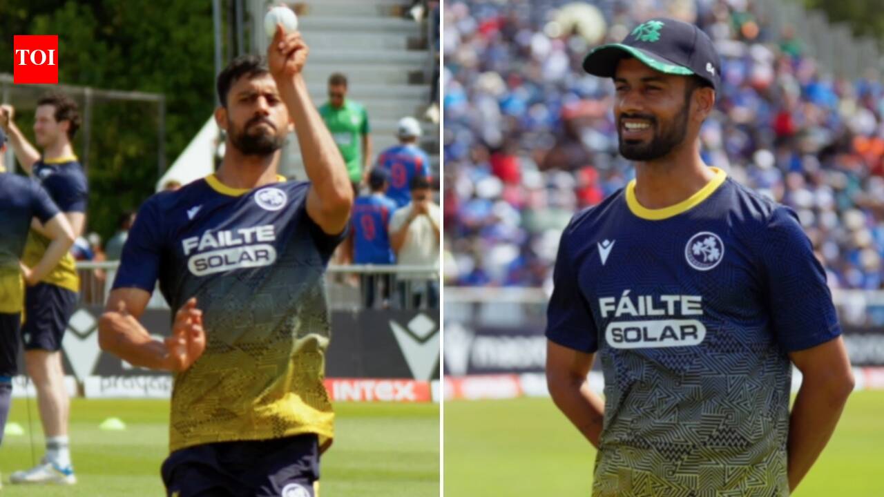 Rajasthan-born Ireland pacer Jai Moondra makes history against India, becomes only second Irish cricketer to ...