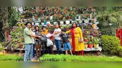 Ramgarh couple gifts plants in exchange for plastic waste