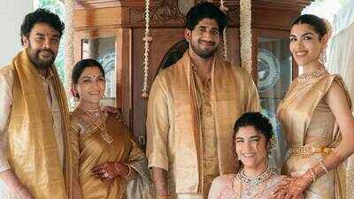 Khushbu Sundar shares first wedding pictures of daughter Avantika Sundar and Shravan Sreenivasan: 'Marriages are made in heaven'