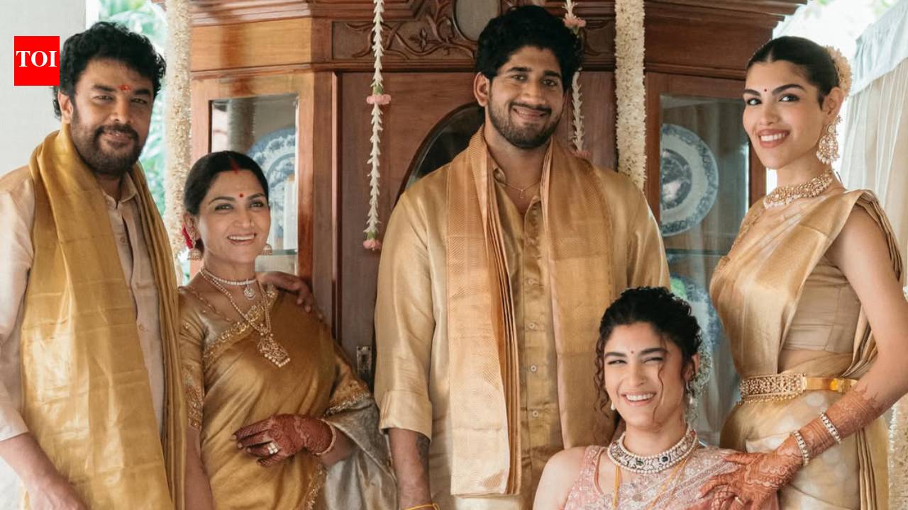 Khushbu Sundar shares first wedding pictures of daughter Avantika Sundar and Shravan Sreenivasan: 'Marriages are made in heaven'