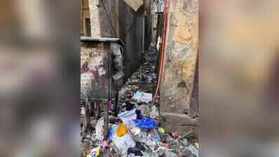 First rain exposes Walled City’s filthy lanes