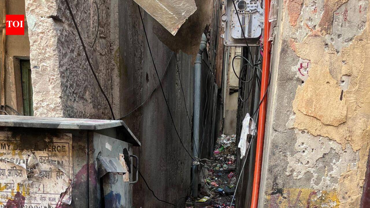 First rain exposes Walled City’s filthy lanes