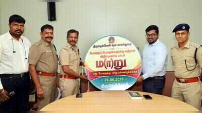 Tirunelveli police range launches anti-drug awareness song