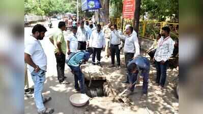NMC’s monsoon task forces begin pre-monsoon drive in 6 wards