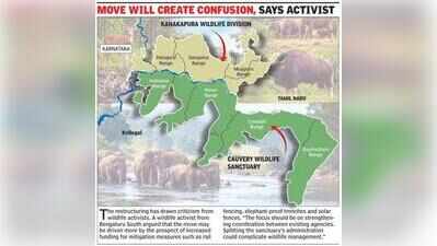 Jumbo crisis: Karnataka Forest department splits Cauvery Wildlife Sanctuary, Kanakapura gets separate division