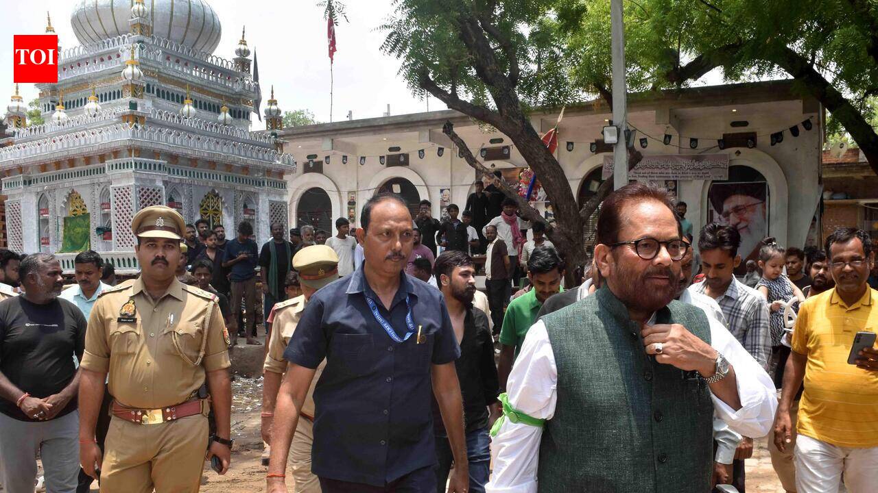 Law will take course; BJP won’t shield culprits: Naqvi on temple fund row