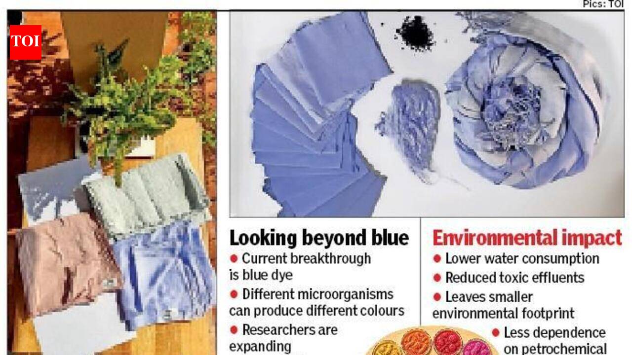 Dye another way: Bengaluru bioscientists create eco-friendly hues from microbes