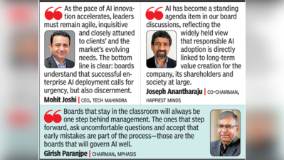 AI enters boardroom, directors are its newest apprentices
