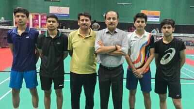 RD Baheti Memorial Jaipur District Open Badminton Championship: Akshat-Devansh and Vinay Pratap-Yuvraj reach U-17 boys doubles final
