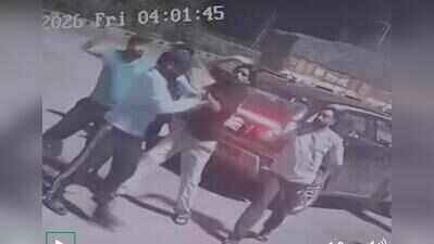 Toll plaza assault caught on camera in Ludhiana.