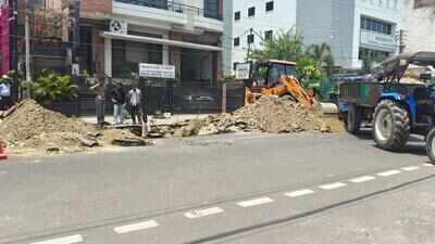 Ludhiana dropped no-trench plan, roads have been disappearing.
