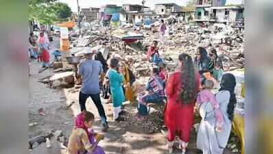 SMC offers shelter, Nasir Nagar residents refuse to move in
