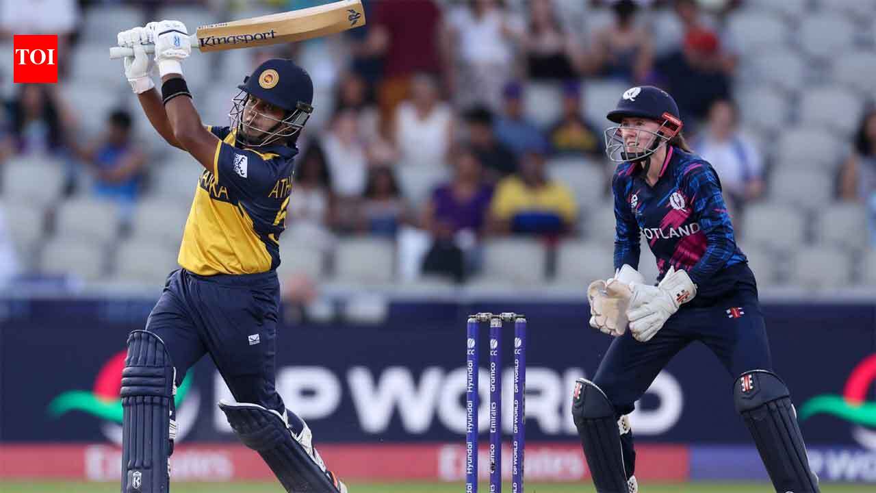 Sri Lanka stay in Women's T20 World Cup semifinal race with thrilling win over Scotland