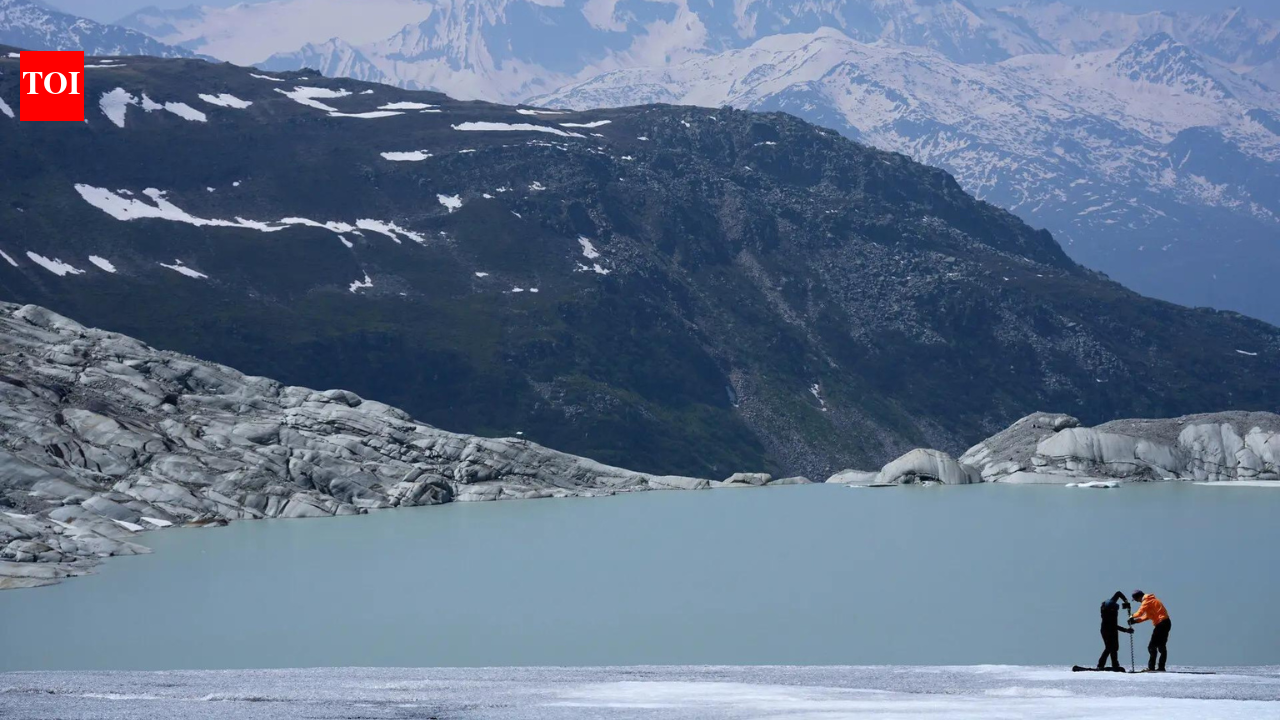 Swiss glaciers shrink as climate crisis fuels extreme heat across Europe