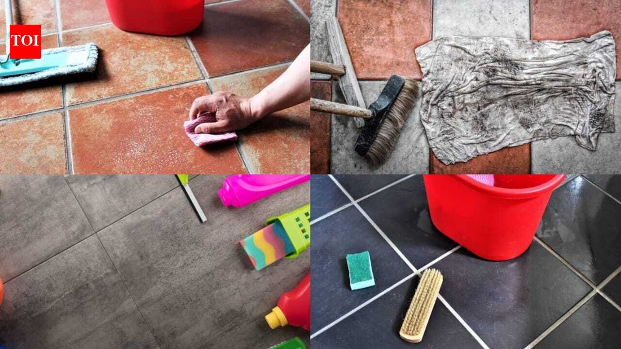Matte floor tiles looking dull? How to clean them without streaks, watermarks, or stains