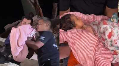  18-day-old baby rescued alive from Venezuela earthquake rubble, reunited with father