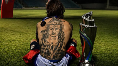 Why a Slovenian footballer has Lord Shiva inked on his back and says India changed him