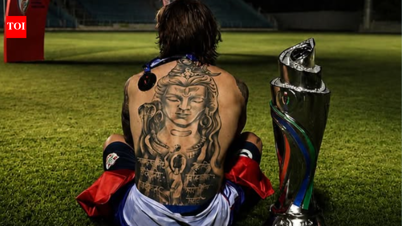 Why a Slovenian footballer has Lord Shiva inked on his back and says India changed him