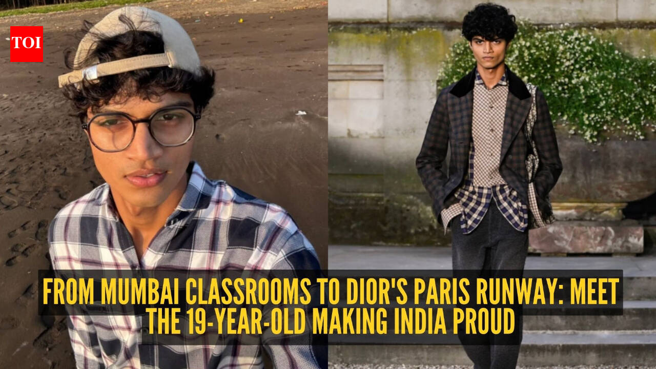 Meet Yug Sanjay Devalia: 19-year-old Mumbai engineering student who went from college lectures to Dior's Paris runway