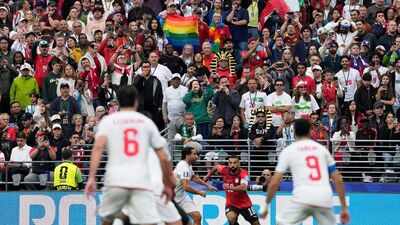  Iran and Egypt, where homosexuality is criminalised, play FIFA Pride Match among rainbow flags and banners