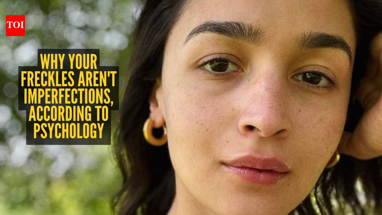 Think your freckles are flaws? Here's what psychology and science actually say