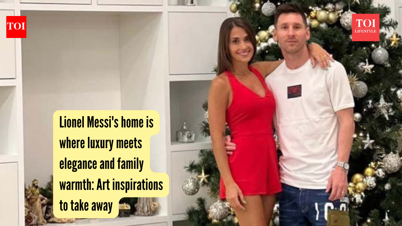 Lionel Messi's home is where luxury meets elegance and family warmth: Art inspirations to take away