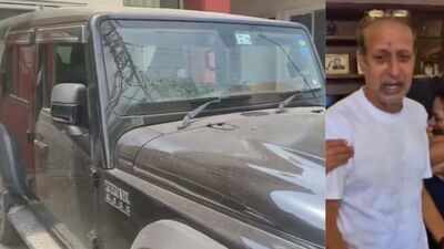  Delhi biker crushed to death by Thar on Gurgaon expressway