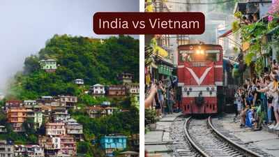 He planned an Indian holiday then compared the costs and booked Vietnam instead; the price comparison is hard to ignore