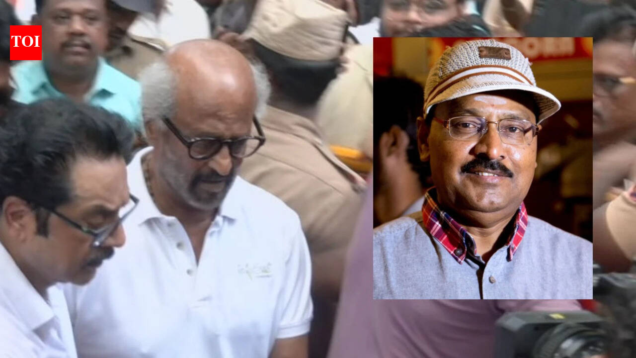 Rajinikanth halts 'Dharman' shoot to pay last respects to K. Bhagyaraj; calls the late filmmaker wonderful human being