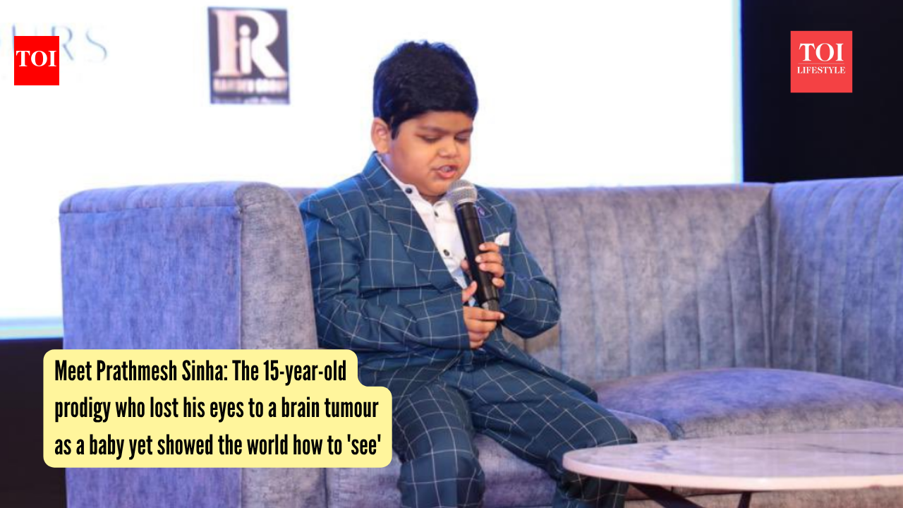 प्रथमेश सिन्हा: प्रथमेश सिन्हा से मिलें: वह 15 वर्षीय विलक्षण प्रतिभा जिसने बचपन में ब्रेन ट्यूमर के कारण अपनी आंखें खो दीं, फिर भी दुनिया को दिखाया कि कैसे ‘देखना’ चाहिए