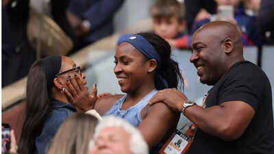  Coco Gauff’s father gives a hilarious reply after fans credit wife Candi for the family’s athletic success